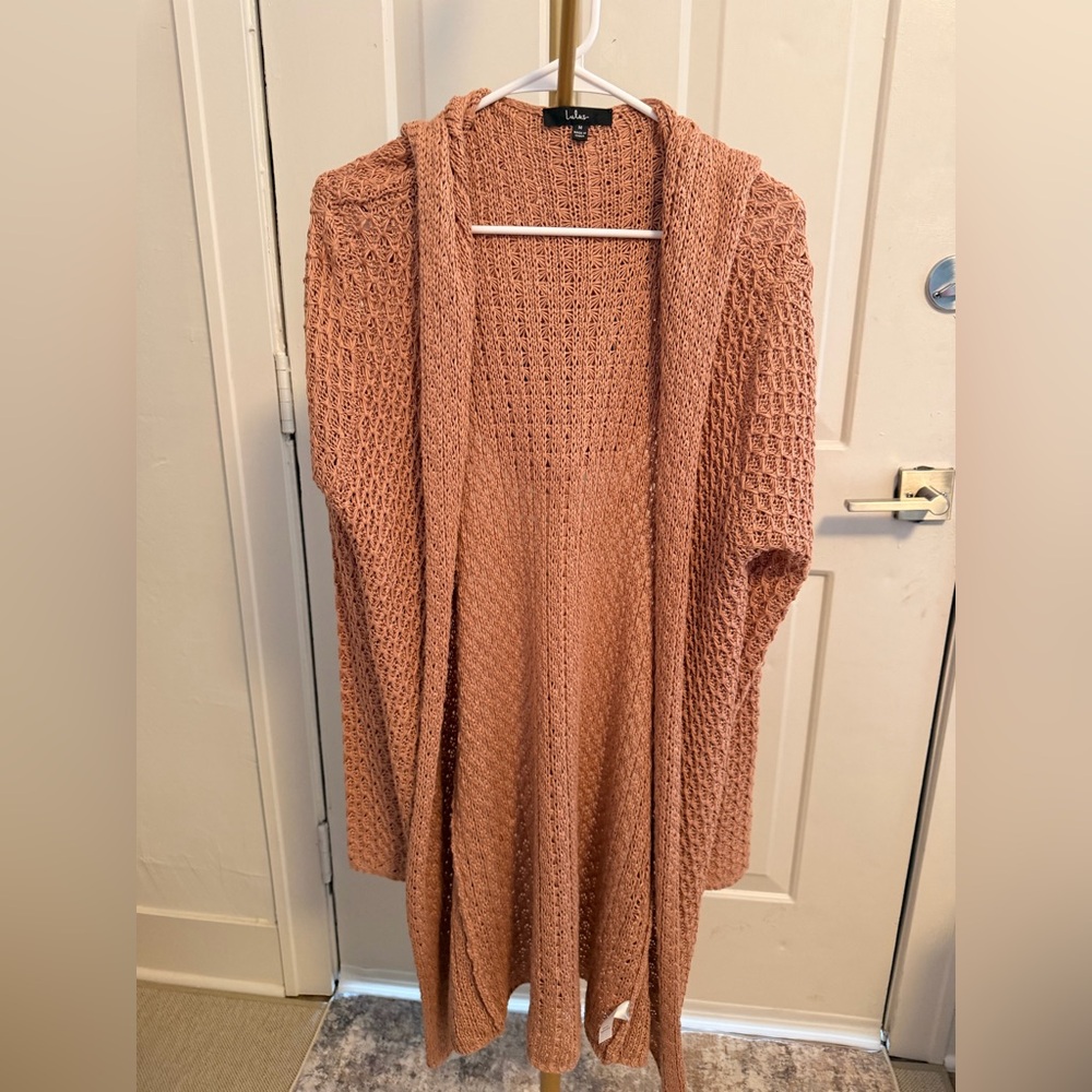 Lulu's Warm Knit Cardigan - Brown